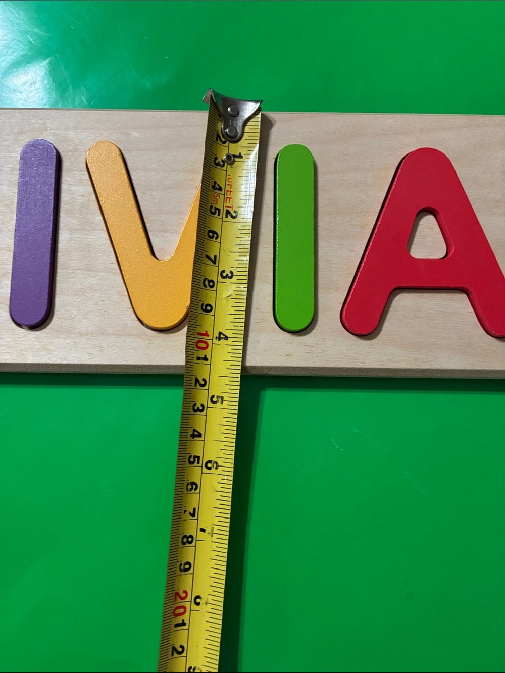 VIVIAN - Wooden Name Puzzle - Picture 7 of 9